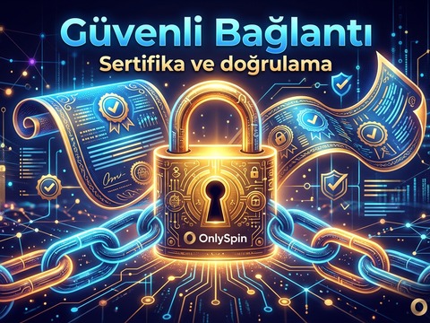 SSL sertifikası ve güvenli bağlantı açıklama görseli