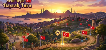 Yedi Tepe Bayrak Turu oyun görsel