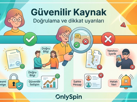 OnlySpin güvenilir kaynak ve doğrulama görseli